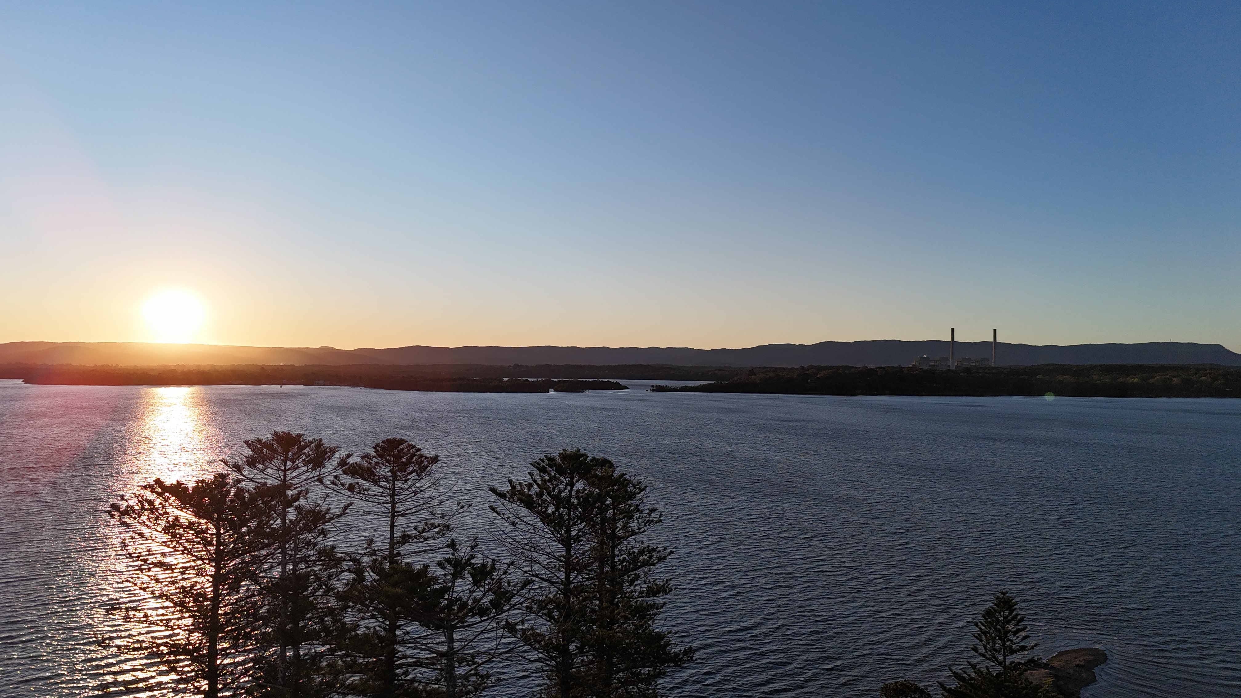 Aerial view of Lake Mac